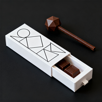 Scatole di imballaggio di cioccolato personalizzate impermeabilizzano imballaggi alimentari con pellicola lucida/opaca UV stampa Logo personalizzata