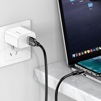 KAKUSIGA Hotriple kabel Data pengisi daya USB mikro, kabel USB mikro pengisian cepat dengan kotak, kabel USB silikon hitam putih, biaya termurah 5A 1M