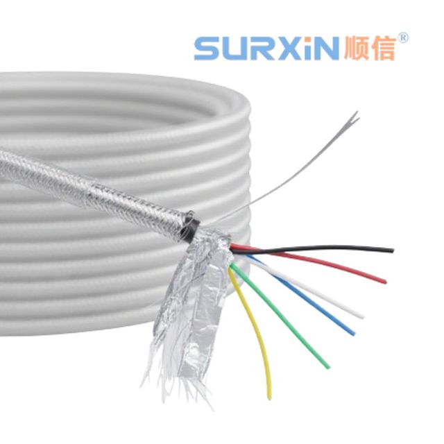 High Quality Multicore Sensor Cable 24awg Double Shield Tinned Copper Conductor Cable 24AWG Load Cell Sensor Cable