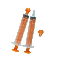 Seringue industrielle en plastique à petit diamètre pour administration de médicaments aux animaux de compagnie, distribution de liquides, application de colle et dosage de liquides