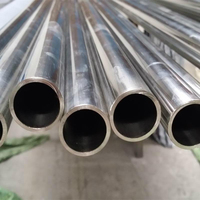 Tuyau en acier inoxydable soudé de 2 mm d'épaisseur, diamètre 45 mm, ASTM A252 Grade 3 S/W Inox 304, tuyau en acier inoxydable laminé à froid de 2 pouces