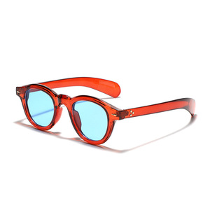 Kore Retro polarize güneş gözlüğü küçük çerçeve siyah kadınlar için renkli lens özel logolu güneş gözlükleri - Product Image 3