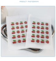 20 Patchs Hydrocolloïdes à l'Huile Essentielle de Fraise et de Cerise pour l'Acné, Autocollants Portables pour Soins Cutanés Ciblés