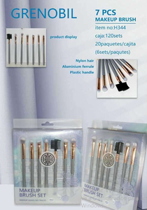 Set di pennelli per trucco Miranci*skelirnco, 7 pezzi, manico in plastica con capelli sintetici per trucco e cura della pelle - Product Image 3