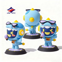 Longzhiyu 20 ans de fabrication de jouets en vinyle personnalisés, figurine en PVC personnalisée, figurine de dessin animé OEM, figurine d'art 3D, jouets en plastique