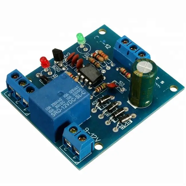 Electric Relay Unit High Liquid Water Level Controller Sensor Relay Module Detection 9-12V Control High Current Relay