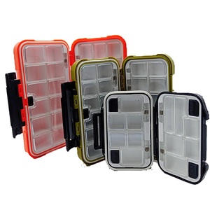 Hard Plastic Storage Case Box Plastic Fishing Lure Hook Bait Fishing Tackle Lure Box