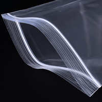 Sacs refermables en plastique transparent PE avec logo personnalisé, écologiques, de qualité alimentaire, pour le stockage du pain