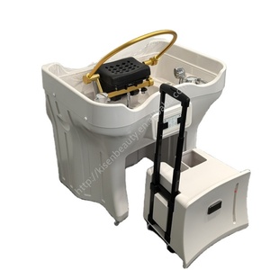 Lavacabezas Portátil Kisen Japonesa con 2 Tanques, Sin Tuberías, para Salón de Belleza - Product Image 4