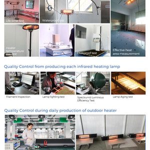 IP65 không thấm nước cổ điển giá rẻ Máy sưởi ngoài trời không thấm nước Patio nóng 110-130V 220-240V cả hai có sẵn - Product Image 5