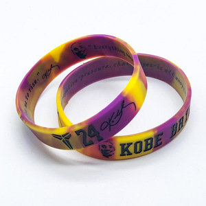 Pulsera de Gel de Silicona de Baloncesto con Diseño de Cabeza Humana, Anillo Estilo Lava, Temática <span class=keywords><strong>James</strong></span> Curry, Luminosa y Motivacional - Product Image 4