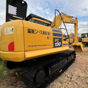 Pelleteuse hydraulique d'occasion de bonne qualité Komatsu PC130 13 tonnes sur chenilles d'occasion - Product Image 1