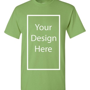 Personalized Men's 100% Cotton T-Shirt Custom Logo Sublimation <b>Transfer</b> Short Sleeve Regular Fit Breathable Quick Dry - Product Image 2