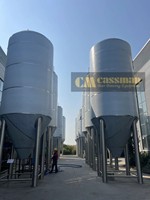 Fermenteur à bière automatique CASSMAN 30000L certifié ISO avec moteur et réservoir sous pression, garantie de 2 ans