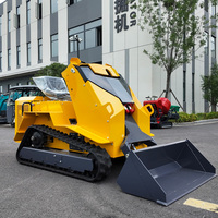 Nouveau modèle 2026 Mini-chargeuse compacte 1.2T H-490 Moteur Kubota Yanmar Certifiée CE EPA Attache rapide Vente directe usine