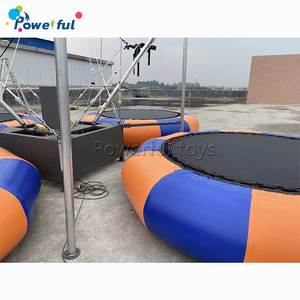 Parque <span class=keywords><strong>de</strong></span> Atracciones portátil para 4 personas en 1, trampolín <span class=keywords><strong>de</strong></span> <span class=keywords><strong>salto</strong></span> bungee montado en remolque, precio - Product Image 2