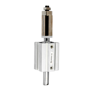 กระบอกลมนิวแมติกแบบบาง Dde Dade Pneumatics Sdaj ขนาด 40x50 ระยะชัก 50 มม. กระบอกสูบปรับได้ ตัวกระบอกทำจากอะลูมิเนียม - Product Image 1