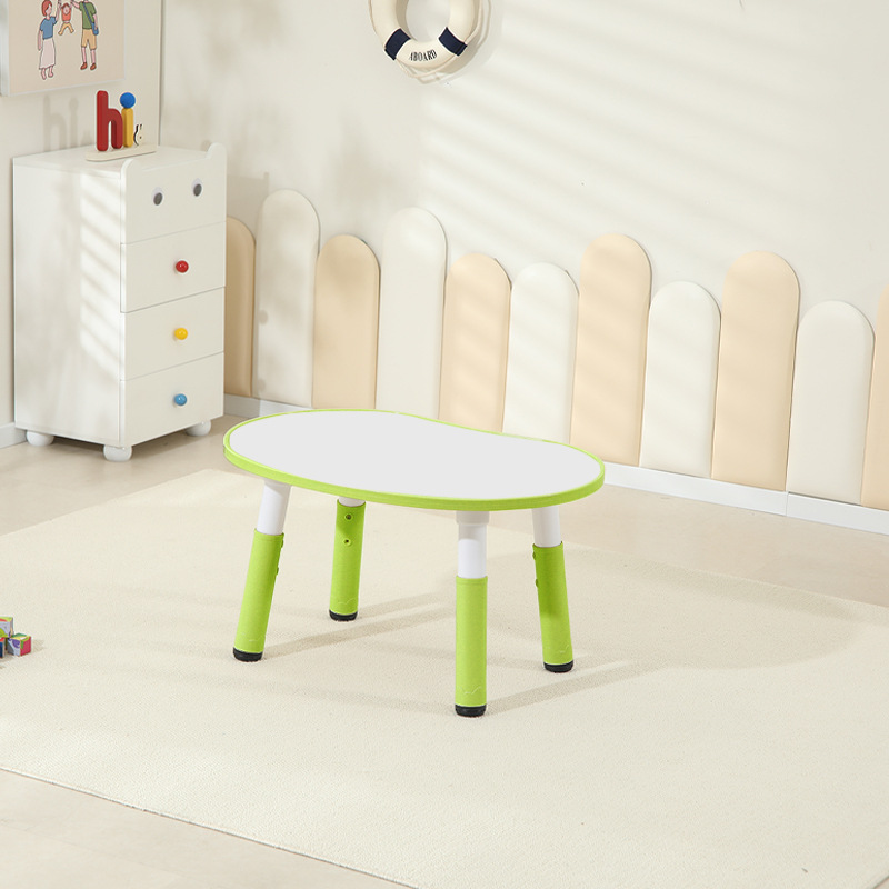 Pizarra blanca mesa individual verde