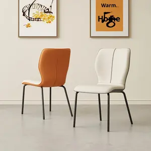 <span class=keywords><strong>Chaise</strong></span> de salle à manger empilable moderne avec dossier pour café, restaurant, hôtel et salon, <span class=keywords><strong>chaise</strong></span> à cadre métallique - Product Image 2