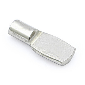 <b>Shelf</b> <b>bracket</b>. <b>Cast</b> <b>iron</b>. Nickel plated. Diameter 5mm. 50 pieces - Product Image 1