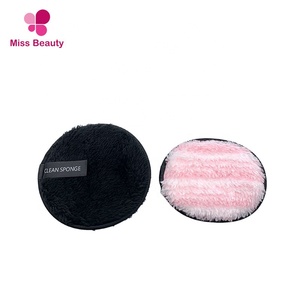 Miss Beauté Nouveautés Microfibre Étiquette Privée maquillage Rose Supprimer Tampons avec Double Face - Product Image 6