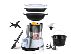 Robot de cuisine Thermo Mix, robot culinaire chinois haute vitesse, appareil à soupe, robot culinaire, appareils de cuisine, Thermomixer, cuiseur thermique, soupière - Product Image 4