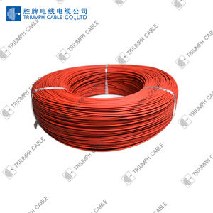 Cable <span class=keywords><strong>Triumph</strong></span> de un solo núcleo de cobre Ul3173 24AWG 11/0.16TS XlPE 600V Cable resistente al calor de <span class=keywords><strong>125</strong></span> grados Cable de alimentación Cable de cobre - Product Image 1
