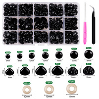 Boîte de rangement pour yeux de poupée en plastique colorés, carrés, à vis, sécurisés, pour animaux en peluche faits main, travaux d'aiguille, vente en gros, DIY