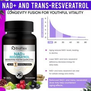थोक ओएम निजी लेबल शाकाहारी निकोटिनामाइड राइबोसाइड रेस्वेराट्रोल कैप्सूल, एंटी-के लिए 90 बूस्टर पूरक कैप्सूल - Product Image 2
