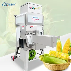 Fabrika kaynağı verimli çok fonksiyonlu ticari Mini taze mısır harman makinesi