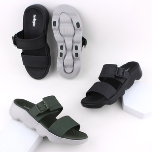 Sandalias deslizantes para mujer, hebillas, zapatos <span class=keywords><strong>de</strong></span> moda ajustables, sandalias <span class=keywords><strong>de</strong></span> suela gruesa, zapatillas deslizantes para mujer, sandalias para mujer y Mujer - Product Image 3