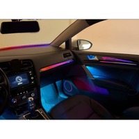 Kit d'éclairage intérieur LED RGB pour Volkswagen Golf 7, éclairage d'ambiance ciel étoilé, panneau de plafond, amélioration de la décoration de la voiture, accessoires