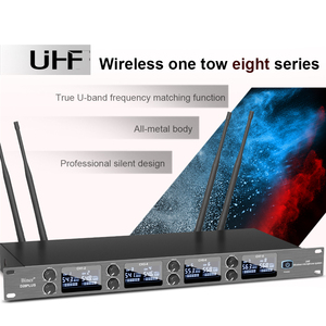Biner d28plus chuyên nghiệp tiếng ồn hủy bỏ 8 kênh UHF không dây cầm tay <span class=keywords><strong>Microphone</strong></span> hệ thống cho buổi hòa nhạc Mic - Product Image 2