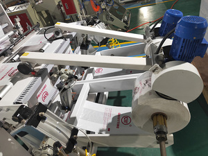 Polietilen plastik alışveriş meyve naylon çanta yapma makinesi otomatik PE biyobozunur T-shirt çanta yapma makinesi fiyat - Product Image 2