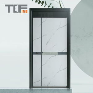 Bolivia <strong>Anti</strong>-rust <strong>Noise</strong> Proof Exterior Front Entry Security <strong>Door</strong> Main Modern French Stainless Steel Pivot <strong>Door</strong> Luxury <strong>Doors</strong> - Product Image 5