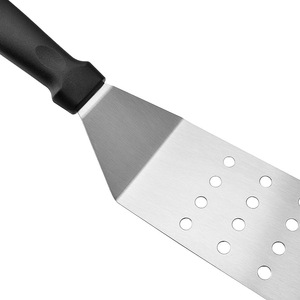 Stainless Steel Steak Spatula With Holes Heat Resistant For Grilling BBQ Cooking Tool - Product Image 1
