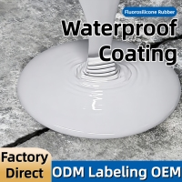 Revêtement imperméable en polyuréthane monocomposant pour toiture d'usine, haute élasticité, résistant aux UV, liquide, fourniture directe d'usine OEM