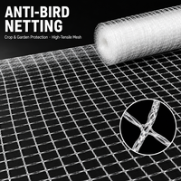 Filet anti-oiseaux en HDPE résistant aux UV, robuste, pour la protection des arbres fruitiers et des vergers, taille de maille et épaisseur personnalisées, directement de l'usine