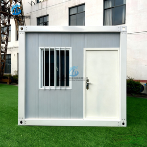 Casa Contenedor Prefabricada Pequeña y Económica de 20 pies, Portátil para Refugiados, Casa Móvil para Campamento, Contenedor Desmontable, Mini Casa - Product Image 2