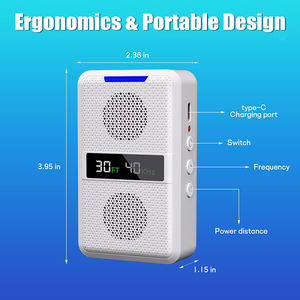 कुत्तों के लिए विरोधी बैकिंग डिवाइस एडजस्टेबल फ्रीक्वेंसी और रेंज टाइप-सी अल्ट्रासोनिक डॉग बैकिंग साइलेंसर सभी प्रकार के कुत्तों के लिए उपयुक्त - Product Image 6