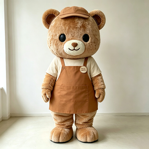 Costume da Mascotte Personalizzato UYEAH ODM MOQ 1PC, Design 3D in Schiuma, Orso, Coniglio, Volpe, Leone, Personaggio Animale Cartoonesco in Peluche - Product Image 1