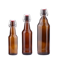 Prix d'usine 330ml Swing Top Kombucha bouteilles pour Kombucha Cold Brew café bouteille en verre pour boisson bière, Soda prix pas cher