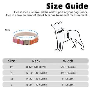 Diseño personalizado al por mayor de cuero auténtico respetuoso con el medio ambiente de cáñamo correas de doble capa collares para perros - Product Image 6