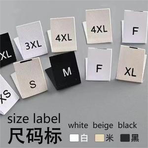 Marchio di codice stampato numero di dimensioni <span class=keywords><strong>etichette</strong></span> di <span class=keywords><strong>abbigliamento</strong></span> <span class=keywords><strong>etichette</strong></span> di formato tessuto <span class=keywords><strong>abbigliamento</strong></span> taglia etichetta di collo <span class=keywords><strong>per</strong></span> indumento in magazzino - Product Image 5