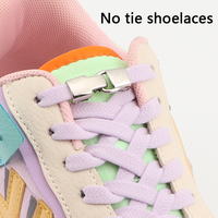 2023New paresseux lacets de chaussures élastiques personnalisés sans cravate gros lacets de chaussures corde épaisse lacets de chaussures de sport accessoires