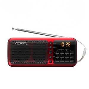 Dongguan alta calidad OEM portátil Radio inglés español FM AM SW MP3 Player USB Digital recargable 600mAh batería Radio barata - Product Image 1