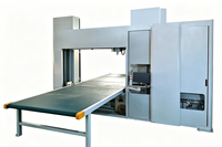 Machine de découpe de mousse à lames oscillantes CNC horizontales et verticales à grande vitesse