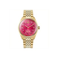 Montre de luxe en acier inoxydable à quartz