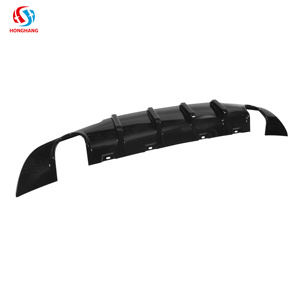 Diffuseur arrière compétitif de pièces automobiles de Honghang PP pour le diffuseur arrière de <span class=keywords><strong>Chrysler</strong></span> <span class=keywords><strong>300C</strong></span> SRT 2015-2021 séparateur de lèvre de pare-chocs arrière - Product Image 5