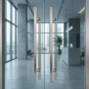 Manija de Vidrio Cuadrada para Ventana Exterior, Moderna, Minimalista, de Lujo, en Acero Inoxidable SS304, Ambidiestra, Fácil Instalación, 3 Años de Garantía - Product Image 3